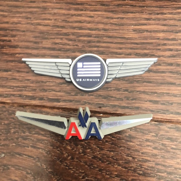 Vintage plastic airline lapel wings collection. Includes Eastern and Continental - Picture 2 of 7